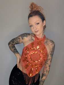 Coque de téléphone portable chic et élégante avec broderie nœud papillon et pâtes, design unique sur le thème alimentaire pour Apple iPhone 2025 - Product Image 3