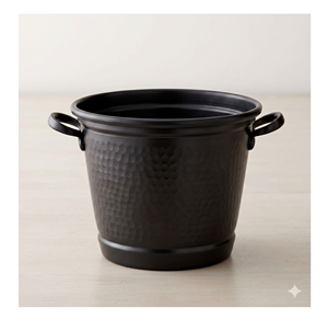Stainless Steel Ice Bucket Round Modern Design Dual Handles Rust Resistant Party Use Champagne <b>Cooler</b> Wedding Party Wine <b>Cooler</b> - Product Image 5