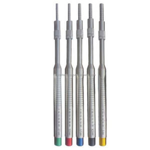 Juego de 5 Instrumentos Convexos de Osteotomía para Implantología Dental A-1 VERITAS de Alta Calidad, Herramientas de Expansión Ósea de Acero Inoxidable - Product Image 2