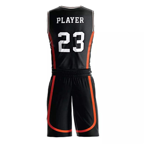 Adult Reversible Basketball Jersey-Team Uniforms Breathable Printed Fabric Plus Size Custom Colors - Product Image 6