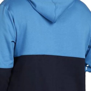Fabricantes de Ropa Personalizada OEM, Sudadera con Capucha para Hombre, 100% Algodón, Diseño de Bloques de Color con Parches - Product Image 5