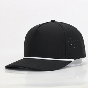 Custom Logo & Color 6-Panel Breathable Perforated Trucker <b>Hat</b> Casual Outdoor Spring <b>Summer</b> for Adults Vietnam Factory Produced - Product Image 3