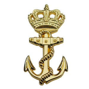 Insignias Metálicas de Diseño Personalizado al por Mayor, Insignia Metálica Ceremonial Chapada en Oro - Product Image 4