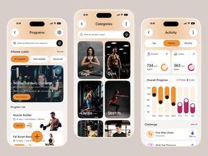 Application mobile de coaching sportif intelligent : réservation de coachs personnels, plans d'entraînement, conseils nutritionnels, suivi des progrès - Product Image 5