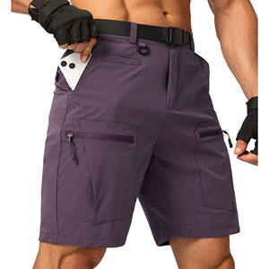 Pantalones Cortos de Senderismo 100% Poliéster para Hombre, Multibolsillos, Ligeros, Ecológicos, de Secado Rápido, para Pesca, Trabajo y Actividades al Aire Libre - Product Image 1