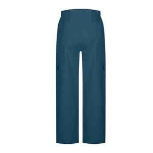 Pantalon cargo pour femme, tendance du printemps, coupe ample, taille élastique, respirant, décontracté, multi-poches, pantalon tendance - Product Image 6