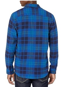 Hot Selling OEM Custom <b>Blue</b> Color Breathable Motorbike <b>Flannel</b> <b>Shirts</b> with Multi-Pockets Polyester Biker <b>Shirt</b> Wholesale LOW MOQ - Product Image 2