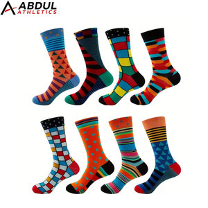 Street Comfort Casual Athletic <b>Socks</b> Soft Touch Material Breathable Design Suitable <b>For</b> Casual Fashion And Daily Wear - Product Image 1