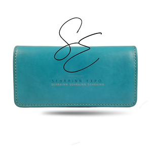 SEHRAINN Portefeuille long en cuir turquoise style cowgirl, orné de fleurs, pochette élégante pour femme, toutes saisons, usage quotidien, porte-cartes - Product Image 4