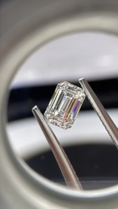 Diamantes al por Mayor NY, Corte Esmeralda Sintético Cultivado en Laboratorio, Color E, Claridad VVS2, Alta Calidad, para Fabricación de Pendientes, Certificado IGI, 1ct-5ct - Product Image 3