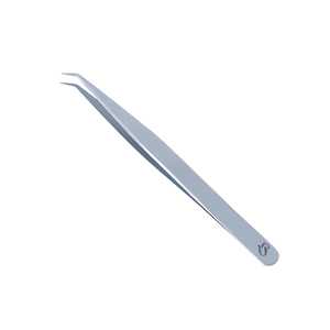 Pinzas para Pestañas BISONS con Punta Curva y Agarre Suave – Herramienta de Separación de Pestañas de Precisión en Acero Inoxidable - Product Image 2