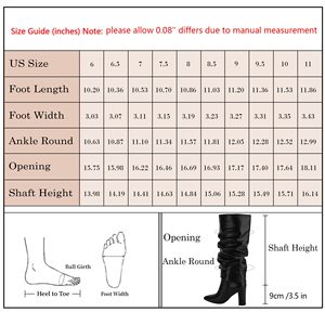 Bottes hautes pour femmes 2026, noires en PU, à bout pointu, talons hauts, longues bottes d'hiver, chaussures de mode pour femmes, vente en gros - Product Image 6