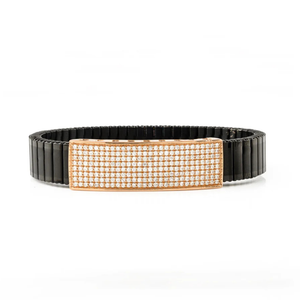 18K <b>Solid</b> <b>Gold</b> Diamond Tennis Bracelet VVS2 Clarity IGI Certified Unisex Statement Jewelry - Product Image 2
