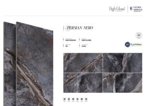 Carreaux de porcelaine haute brillance de qualité supérieure 800x1600 1200x1800 750x1500mm, conçus pour les intérieurs contemporains avec une réflexion lumineuse - Product Image 3