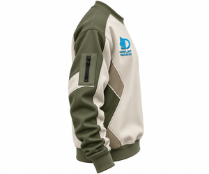 Sudadera de Cuello Redondo para Hombre OARH_INT INDUSTRY, Corte Regular, 100% Poliéster Felpa, 370g, Impresión Serigráfica, Transpirable, Casual, Otoño - Product Image 2