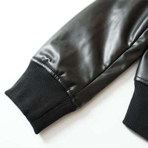 Hot Sale Mens Genuine Leather Jacket Stand Collar Reversible Breathable Windproof Winter Street Wear <b>Coat</b> - Product Image 2
