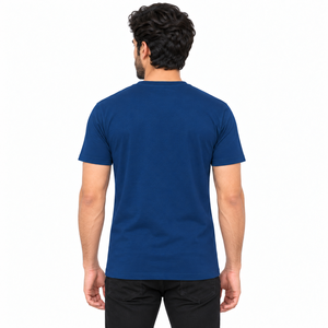 Camiseta Extra Grande para Hombre, 160 GSM, Algodón Jersey, Diseño Personalizado en la Parte Delantera, Corte Holgado, Manga Corta, Ecológica, Transpirable, Urbana - Product Image 2