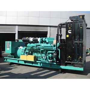Groupe électrogène diesel silencieux 1750 Kva Série KTA 38 pour moteur 415V 50/60Hz Démarrage automatique 60% d'efficacité SOLUTION DE PUISSANCE UNIQUE - Product Image 3