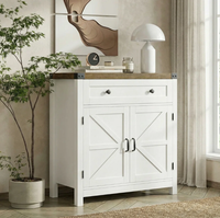 Meuble de cuisine de style moderne avec cadre en bois couleur naturelle pour la maison et l'hôtel