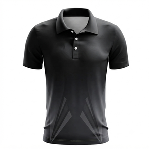 Chemise Homme Color Block à Manches Courtes avec Fermeture Éclair, Tissée, Décontractée, Respirante, Imprimée Numérique, Poche Avant, Logo, Longueur Standard, 180g - Product Image 1