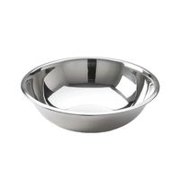 Bol de service ovale en acier inoxydable poli de style campagnard, design contemporain, écologique, AXIOM HOME ACCENT, décoration de luxe pour la maison