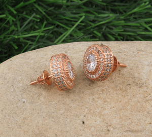 Pendientes de Plata de Ley 925 con Circonitas Cúbicas de Alta Calidad, Elegantes, Brillantes, Minimalistas, Joyería Fina para Mujer, Venta al Por Mayor - Product Image 1