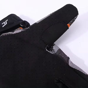 Gants de VTT personnalisés avec logo, séchage rapide, pour sports de plein air, gants de vélo, gants de VTT à fermeture à glissière - Product Image 4