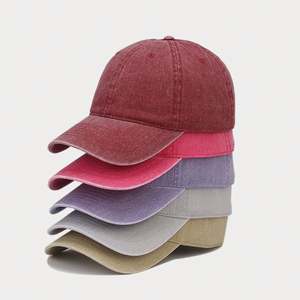 Casquette de baseball personnalisée de haute qualité pour hommes et femmes, style urbain simple, légère, en sergé, pour le printemps, l'été, les sports de plein air, pour adultes - Product Image 1