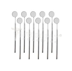 Juego de Espejos Dentales LIVER FORT INDUSTRIES, 5 Piezas, Plateados y Dorados, Manuales, Certificados CE, Acero Inoxidable Clase II, Modelo de 1 Año - Product Image 5