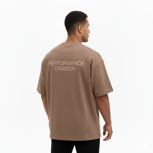 เสื้อยิมออกกำลังกายแบบกำหนดเอง แบรนด์ส่วนตัว เสื้อยืดออกกำลังกาย ระบายอากาศได้ดี ผ้าฝ้าย 100% ทรงโอเวอร์ไซส์ เสื้อผ้ากีฬาฟิตเนสสำหรับผู้ชายและผู้หญิง รับผลิตแบบ OEM - Product Image 5