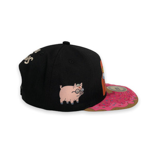 custom logo Men's Women's Baseball Caps New Adjustable Denim <b>Flat</b>-Brimmed Snapback <b>Hats</b> for Daily Use Sports Events - Product Image 2