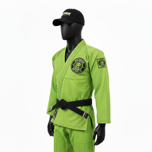 Kimono de BJJ 100% Algodón, Transpirable, Ligero y Duradero para Entrenamiento y Competencia, Etiquetado Personalizado Disponible, Todas las Tallas - Product Image 3