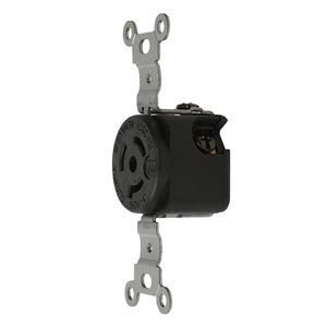 เต้ารับแบบล็อคเกลียว Hubbell รุ่น J-706 รองรับมาตรฐาน NEMA L6-15 15A 250V ป้องกันน้ำและฝุ่นระดับ IP20 มาตรฐาน UL498 สำหรับมอเตอร์อุตสาหกรรม - Product Image 2