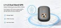 Traceur GPS Personnel L32 4G LTE avec Détection de Chute, Alarme SOS, Batterie 1710mAh, Appel VOLTE, Localisateur Anti-Perte pour Personnes Âgées et Enfants
