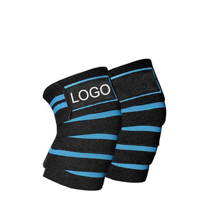 Weightlifting Knee Wraps Men Women Gym Squat Support Compression Stability <b>Training</b> OEM Supplier - Product Image 6