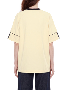 Camiseta de Cuello Redondo Extra Grande para Hombre, Manga Corta, Color Sólido Informal, Transpirable, Tejido de Punto de 240 g, 100 % Algodón Jersey - Product Image 4
