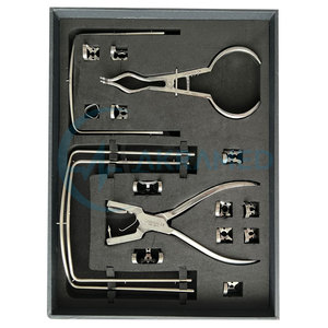 Kits de poinçons pour barrage dentaire en acier inoxydable, design professionnel, prix de gros - Product Image 3