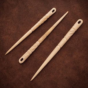 100% Best Buffalo Bone Needle Handmade Traditional Craft <b>Sewing</b> Tool Durable Eco-Friendly <b>sewing</b> accessory MUAWIYAH HANDICRAFT - Product Image 1