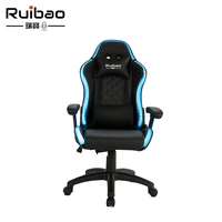 RUIBAO — meuble de bureau en PU, chaise de jeu RGB, ordinateur de Gamer, pour petits garçons