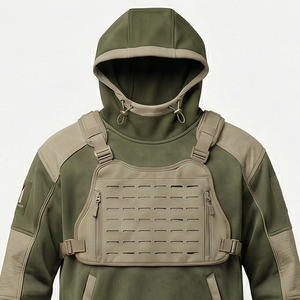 Haut de gamme : Sweat à capuche modulaire Urban Performance Tech Harness, prêt pour la ville, par MALUZA INDUSTRIES, Série Elite, Édition Tactique Pro - Product Image 2