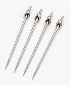Palillos de Cóctel de Acero Inoxidable Premium con Mango Anudado, Palillos Reutilizables para Aperitivos y Catering - Product Image 6