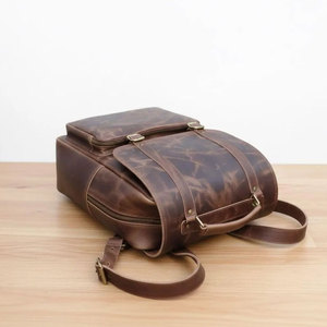 Bolsos de Cuero Totalmente Personalizados Más Vendidos, Nuevo Diseño Moderno y Personalizado, Mochila de Cuero a Precio Razonable - Product Image 4