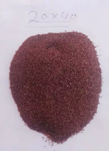 Natural Red Emery Grit Premium Abrasive Mineral for Surface Preparation <b>Sandblasting</b> Grinding Polishing Metal Finishing - Product Image 2