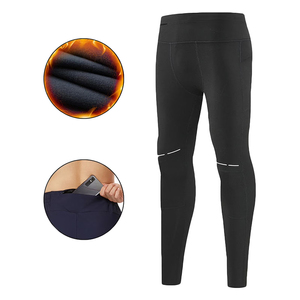 Customized Men's Compression Running Leggings Quick Dry Breathable Gym Fitness Sports Tights For Men's - Product Image 2