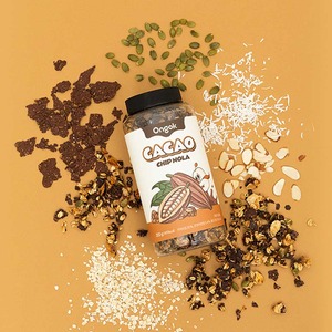 [FARMTOGLOBAL] Ongok Honey Chipnola Granola Cereal Baked Korean Whole Grain Honey <b>Snack</b> Convenience Store Item - Product Image 3