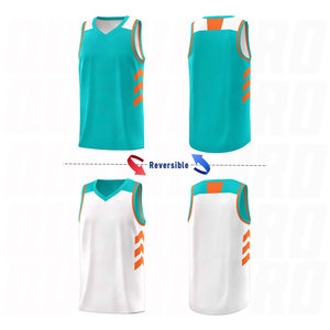 Maillot de basket-ball personnalisé avec nom et numéro d'équipe, logo, vêtements de sport personnalisés, uniforme athlétique respirant à séchage rapide pour hommes et femmes - Product Image 3