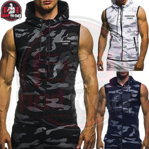 Fabriqué au Pakistan, sweat-shirt sans manches pour homme et garçon, en polyester/coton, confortable, léger, respirant, style décontracté, avec fermeture éclair - Product Image 3