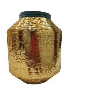 Mayor Productor de Hilo Metálico Sumilon Poliéster / Hilo Metálico Metálico Puro Dorado Tipo ST Tipo M al Precio Más Bajo - Product Image 1