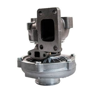 63 A/R Stage III T04E T3 T4 44 Trim Turbocharger Kit with 5-Bolt Oil Feed & Drain Return Line Hose Stage III Turbo Parts - Product Image 4