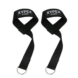 Correa de Levantamiento de Pesas con Logotipo Personalizado y Anillo en D para Máquina, Soporte para Entrenamiento, Multiusos, Resistente - Product Image 1